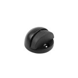 Frelan Hardware Oval Floor Mounted Door Stop, Matt Black - JMB86
