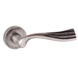 Atlantic Old English Richmond, Distressed Silver Door Handles - OE-110 DS (sold in pairs)