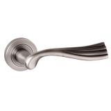 Atlantic Old English Richmond, Matt Gun Metal Door Handles - OE-110 MBN (sold in pairs)