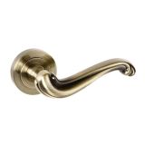 Atlantic Door Handles Old English Colchester, Antique Brass - OE-177 AB (sold in pairs)