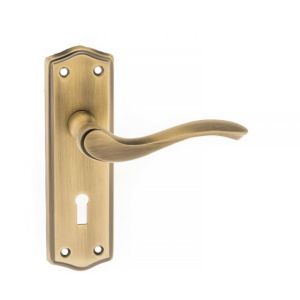 Atlantic Warwick Old English Door Handles On Backplate, Matt Antique Brass – OE178MAB (sold in pairs) (Copy)