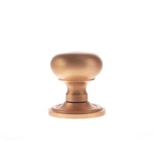 Atlantic Old English Harrogate Solid Brass Mushroom Mortice Knob, Urban Satin Copper – OE58MMKUSC (sold in pairs)