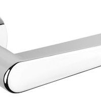 Atlantic Tupai Rapido 5S Line Torrao 5mm Slimline Designer Door Handles On Round Rose, Bright Polished Chrome – T1967R5SPC (sold in pairs)