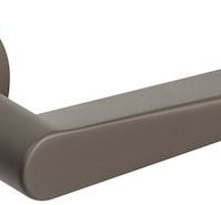 Atlantic Tupai Rapido 5S Line Torrao 5mm Slimline Designer Door Handles On Round Rose, Titanium – T1967R5STT (sold in pairs)