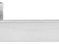 Atlantic Tupai Rapido Retaline Rillo Designer Door Handles On Rectangular Rose, Satin Chrome – T2275LSC (sold in pairs)