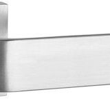 Atlantic Tupai Rapido Curvaline Turis Designer Door Handles On Square Rose, Satin Chrome - T2732SSC (sold in pairs)