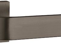 Atlantic Tupai Rapido Curvaline Turis Designer Door Handles On Square Rose, Titanium – T2732STT (sold in pairs)
