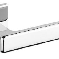 Atlantic Tupai Rapido 5S Line Portel 5mm Slimline Designer Door Handles On Square Rose, Bright Polished Chrome – T3095S5SPC (sold in pairs)