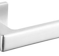 Atlantic Tupai Rapido 5S Line Portel 5mm Slimline Designer Door Handles On Square Rose, Satin Chrome – T3095S5SSC (sold in pairs)