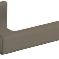 Atlantic Tupai Rapido 5S Line Portel 5mm Slimline Designer Door Handles On Square Rose, Titanium – T3095S5STT (sold in pairs)