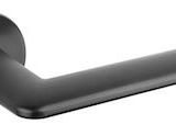 Atlantic Tupai Rapido 5S Line Tavira 5mm Slimline Designer Door Handles On Round Rose, Matt Black - T3098R5SMB (sold in pairs)