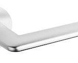 Atlantic Tupai Rapido 5S Line Tavira 5mm Slimline Designer Door Handles On Round Rose, Satin Chrome - T3098R5SSC (sold in pairs)