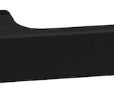 Atlantic Tupai Rapido Retaline Panela Designer Door Handles On Rectangular Rose, Matt Black - T3099LMB (sold in pairs)