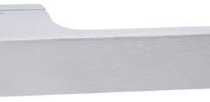 Atlantic Tupai Rapido Retaline Panela Designer Door Handles On Rectangular Rose, Satin Chrome – T3099LSC (sold in pairs)