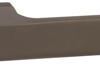 Atlantic Tupai Rapido Retaline Panela Designer Door Handles On Rectangular Rose, Titanium – T3099LTT (sold in pairs)