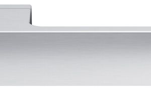 Atlantic Tupai Rapido Retaline Cartelle Designer Door Handles On Rectangular Rose, Satin Chrome – T4084LSC (sold in pairs)