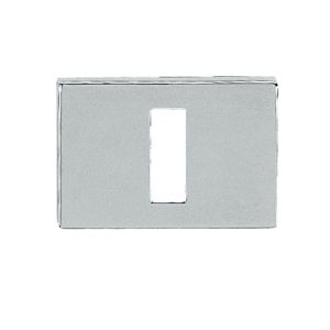 Atlantic Tupai Rapido Retaline Rectangular Standard Profile Escutcheon, Bright Polished Chrome – TESCKLPC (sold in pairs)
