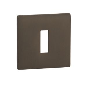 Atlantic Tupai Rapido 5S Line 5mm Slimline Square Standard Profile Escutcheon, Titanium – TESCKS5STT (sold in pairs)