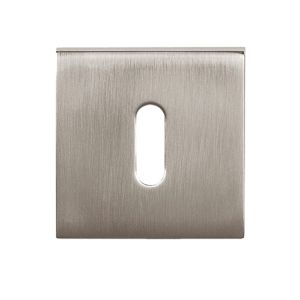 Atlantic Tupai Rapido Curva/Quadraline Square Standard Profile Escutcheon, Pearl Nickel – TESCKSPL (sold in pairs)