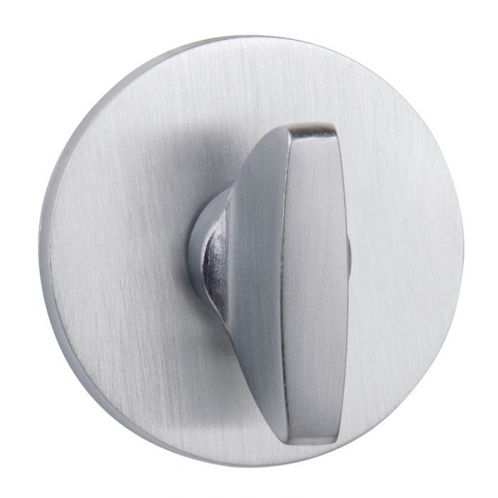 Atlantic Tupai Rapido 5S Line 5mm Slimline Round Bathroom Turn & Release, Satin Chrome – TWCR5SSC