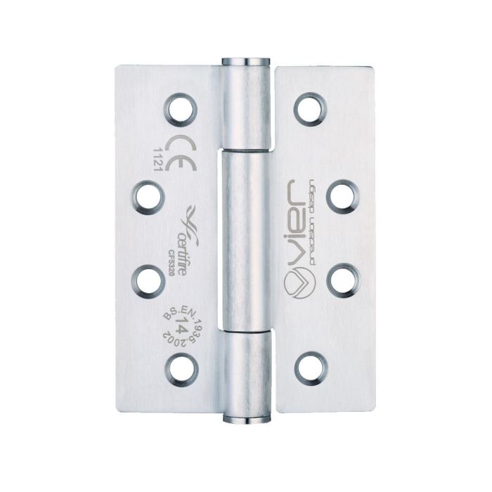 Grade 14 Concealed Bearing Hinge Stainless Steel – Grade 201 – 102 x 76 x 3mm (PAIR)