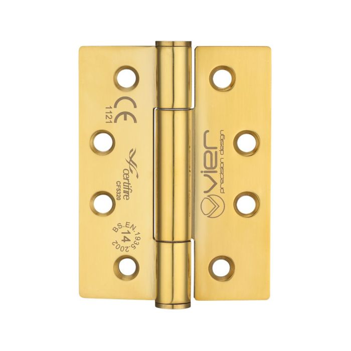 Grade 14 Concealed Bearing Hinge Stainless Steel – Grade 201 – 102 x 76 x 3mm