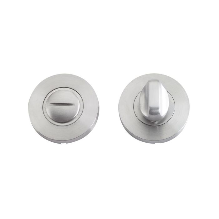Turn and Release complete with escutcheon and 5mm spindle – 52mm Rose – Grade 316