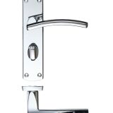 Toledo Lever Bathroom (57mm c/c) On Backplate 170mm x 40mm