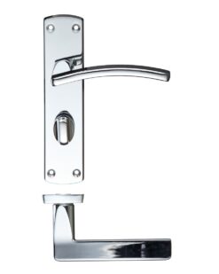 Toledo Lever Bathroom (57mm c/c) On Backplate 170mm x 40mm