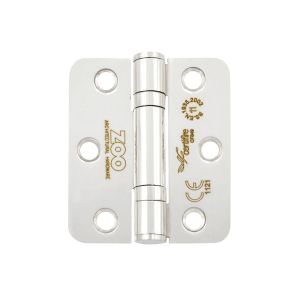 Grade 11 Ball Bearing Hinge Stainless Steel Radius – Grade 201 -76 x 67 x 2.5mm