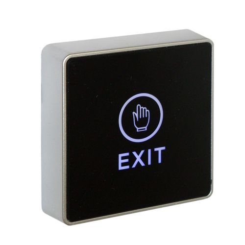 Narrow Touch Sensitive Exit Button – Black