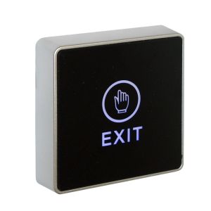 Narrow Touch Sensitive Exit Button – Black