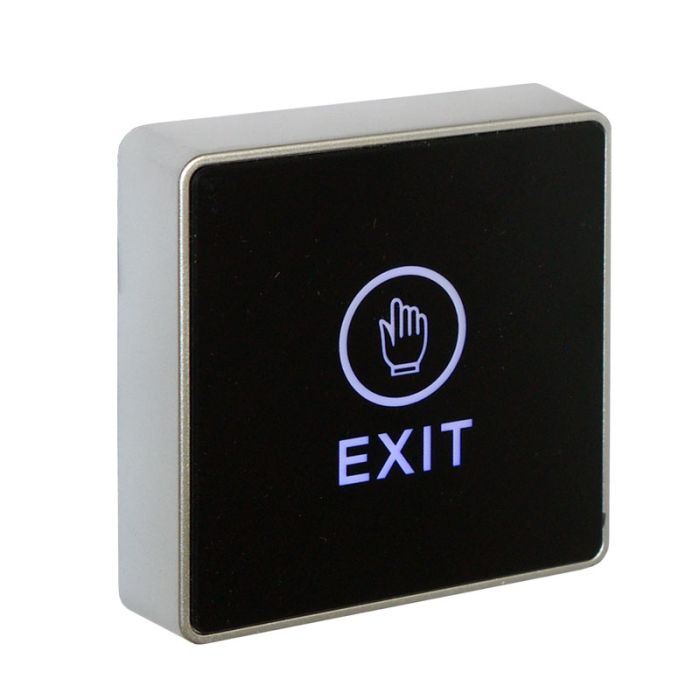 Narrow Touch Sensitive Exit Button – Black
