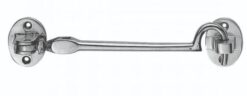 Carlisle Brass AA62CP/BP Cabin Hook (152mm : 6 Inch)  Heavyweight (Silent Pattern)