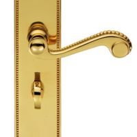 Carlisle Brass DL272 Chesham Lever On Backplate – Bathroom 57mm C/C Polished Brass