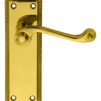 Carlisle Brass FG1S Georgian Lever On Backplate – Latch Sweedor Plate Polished Brass
