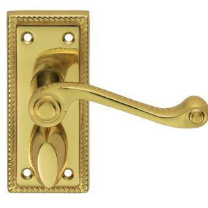 Carlisle Brass FG2WC Georgian Lever On Backplate – Privacy Polished Brass