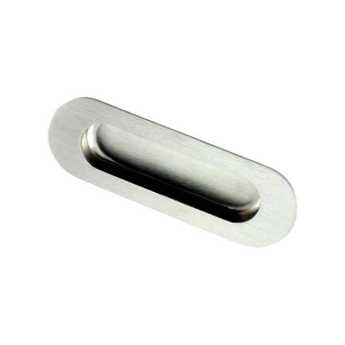 EUROSPEC FPH1001 STAINLESS STEEL RADIUS SLIDING FLUSH PULL