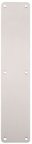 PLAIN FINGER PLATE Finish Satin Anodised Aluminium