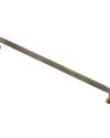 Fingertip Knurled Pull Handle – 320mm – Antique Brass
