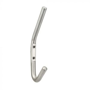 EUROSPEC HCH1010 STAINLESS STEEL HAT & COAT HOOK – SATIN