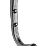 EUROSPEC HCH1011 STAINLESS STEEL COAT HOOK - SATIN