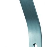 EUROSPEC HCH1013 FLAT POLISHED STAINLESS STEEL HAT & COAT HOOK