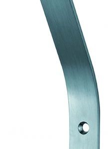 EUROSPEC HCH1013 FLAT POLISHED STAINLESS STEEL HAT & COAT HOOK