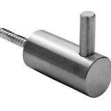 EUROSPEC HCH1017 STAINLESS STEEL COAT HOOK - SATIN