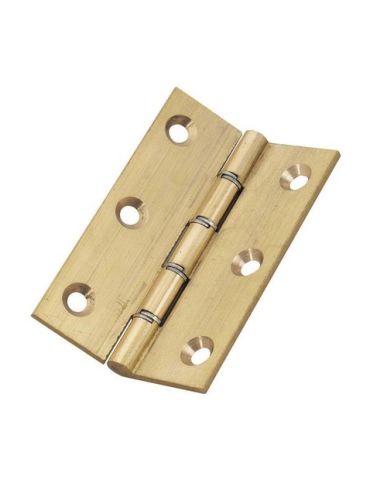 Carlisle Brass HDSW20 Hinge – Double Steel Washered Brass Butt Satin Brass