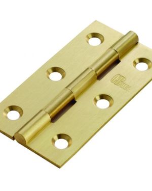 Solid drawn brass hinge traditionally used on cupboards, cabinets and light doors. Comes with a 10 year mechanical guarantee. Suitable for domestic use.