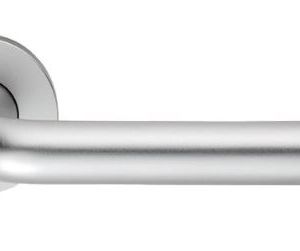 CARLISLE BRASS – LRS9001SAA 19MM DIA. ROUND BAR SAFETY LEVER ON ROSE