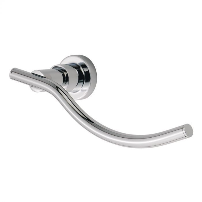 De’Leau LV05CP Deleau Mezzo Swept Towel Bar Polished Chrome