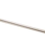 De'Leau LX21BSS Deleau Lx Single Towel Mitred Rail (398mm C/C) G316 Bright Stainless Steel